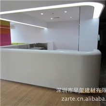 深圳供应安装过程人造石操作台面-亚克力台面