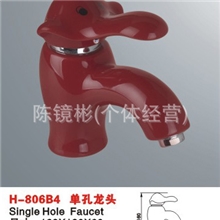 洗面盆陶瓷水龙头，冷热水龙头，动物陶瓷水龙头,五年质量保证