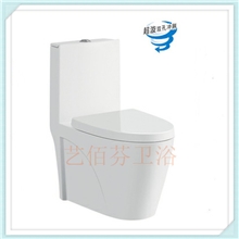 超漩马桶LO-2218陶瓷马桶厂家双孔超旋式坐便器连体座便器