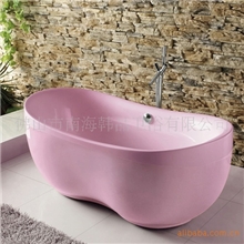 高档卫浴洁具/亚克力8字形按摩浴缸/彩色欧式独立浴缸/2211