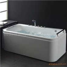 专业卫浴洁具/彩色亚克力浴缸/双裙边冲浪按摩浴缸/3101