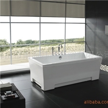 工厂卫浴洁具/亚克力按摩浴缸/欧式独立方形浴缸/3353