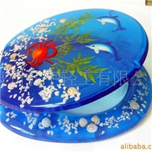 厂家直销18寸彩色透明树脂马桶盖,出口欧美质优价廉座便器座厕