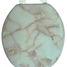 【厂家直销】欧美规格17寸MDF贴纸马桶盖，mdf模压马桶盖，密度板