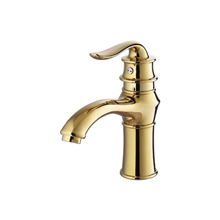 尊龙卫浴LT-2238全铜面盆水龙头厂家直销批发钛金仿古水龙头