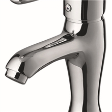 尊龙卫浴LT-2228厂家直销批发高档全铜面盆水龙头冷热水