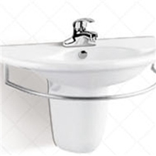 广东卫浴品牌【厂家批发】优质陶瓷挂盆卫生间洗手盆020B