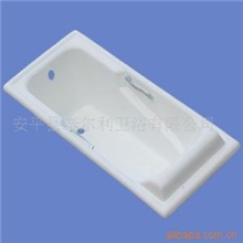 厂家订做铸铁搪瓷浴缸1500mm