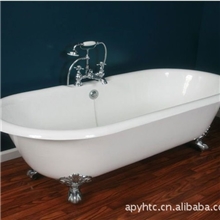 独立式古典型铸铁搪瓷浴缸TEL8802