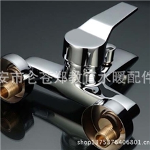 厂家批发直销优质冷热水龙头/广东全铜雅思三联淋浴水龙头/洁具