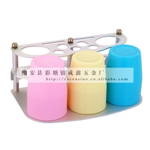 【厂家供应】太空铝杯架挂墙太空铝杯架