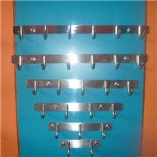 不锈钢挂钩门后挂钩酒店家居用衣钩排钩现货