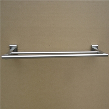 毛巾架工厂直销双杆毛巾杆不锈钢卫浴挂件12002现货