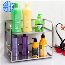 加宽双层架调料瓶调味瓶收纳架浴室厨房用品具置物架WK2033