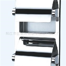 厂家直销不锈钢纸巾盒/坚式半入墙式双纸盒/厕纸盒/卷纸架/手纸架