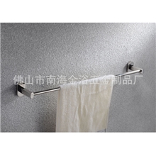 [厂家直销]新款椭圆底座304不锈钢毛巾单杆卫浴五金