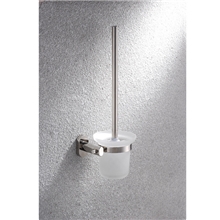 厂家直销新款椭圆底马桶刷SUS304不锈钢卫浴挂件卫浴洁具