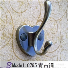 潮安泽颖卫浴五金厂全新推荐C785古铜挂钩/不锈钢件