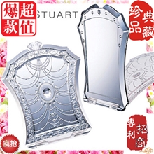 化妆镜镜子厂家折叠台式创意个性韩国塑料专利爆款热销