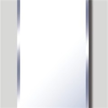 5MM厚磨斜边拱型无框穿衣镜高档防水浴室镜银镜装饰镜SL-H008