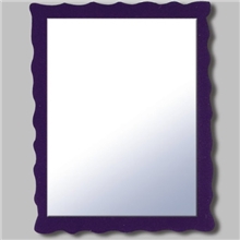 现代简约工艺镜，浴室镜，银镜，防水卫生间镜子，规格80X60CM