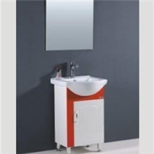 50M时尚简约PVC防水柜，配优质陶瓷盆，小巧玲珑，实用美观