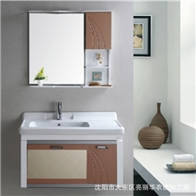 卫浴柜PVC浴室柜组合洗脸台上盆洗手盘洁具面盆组合一体陶瓷盆