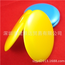 【Fascinate】圆形双面化妆镜塑料镜子折叠化妆镜礼品镜