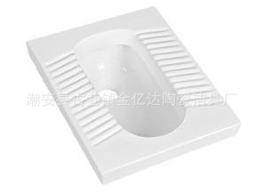 陶瓷蹲便器潮州厂家直销公共卫生蹲厕蹲坑马桶蹲式大便器D347