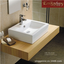 方形艺术盆厂家直销艺术盆陶瓷盆OEM方形台上盆方形陶瓷盆