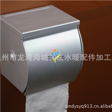 金怿洁具厂家供应太空铝纸巾盒厕纸盒手纸架浴室挂件