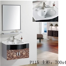 【新品特惠】浴室柜现货P115不锈钢浴室柜一套批发卫浴