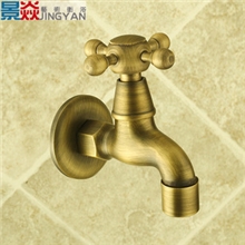 厂家批发仿古全铜欧式加长拖把池水龙头墩布池普通小龙头TB30