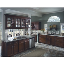 厂家直销整体实木橱柜木制橱柜实木橱柜衣柜厂家整体厨房橱柜