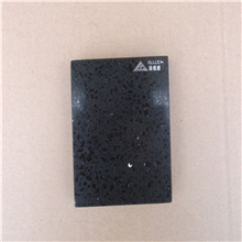 厂家大量订做优质黑水晶耐磨人造石英石板材欢迎选购