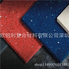 加工定制各种颜色人造石英石质量上层工艺好