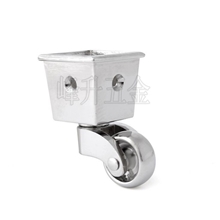 锌合金脚轮，镀光铬锌合金脚轮，家具脚轮万向轮E241，优质产品