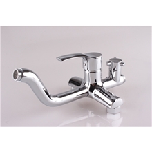 批发供应单把淋浴水龙头三联混水龙头优质淋浴花洒冷热水龙头