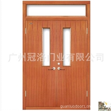 防火门带玻璃防火材质甲级乙级证书纯色办公大楼大门通道