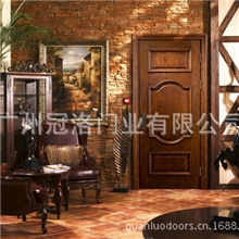 建材木门厂家生产原木门油漆门