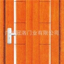 供应钢木门/钢板门/钢框门佛山冠洛门业厂家直销出口外贸