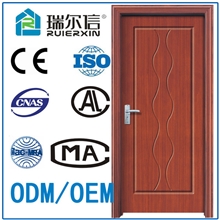 瑞尔信复合门厂低档木门房门PVC门PVC木门批发