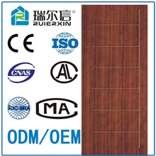 瑞尔信[木门厂家]标王优质套装木门免漆门（特价销售）门出口