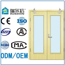 出口高档木质防火门室内木门实木木门星级酒店门首选瑞尔信