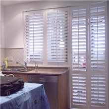实木定制百叶门窗防尘门窗