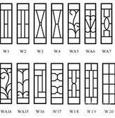 铝合金窗花铝合金窗花制作