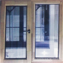 厂家批发大量供应铝合金门窗木包铝门窗HSSD-01