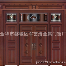 豪华紫金色大门、别墅门JYH-8006