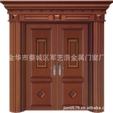 豪华紫金色大门、别墅门JYH-8003