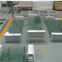 供应慧嘉旭门窗无框玻璃折叠门玻璃防盗窗铝合金折叠玻璃窗